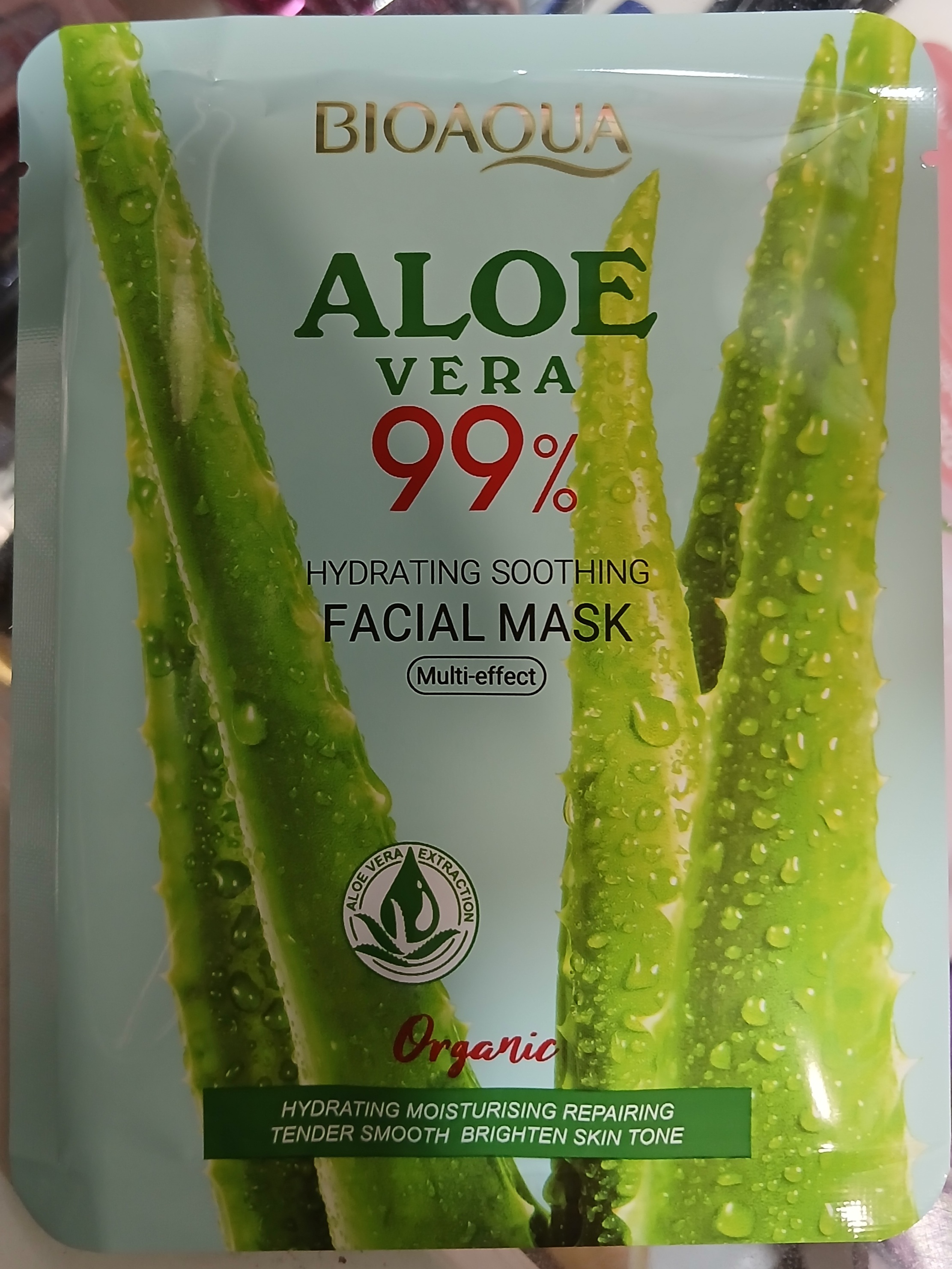 ماسک ورقه ایی صورت آلوئه ورا